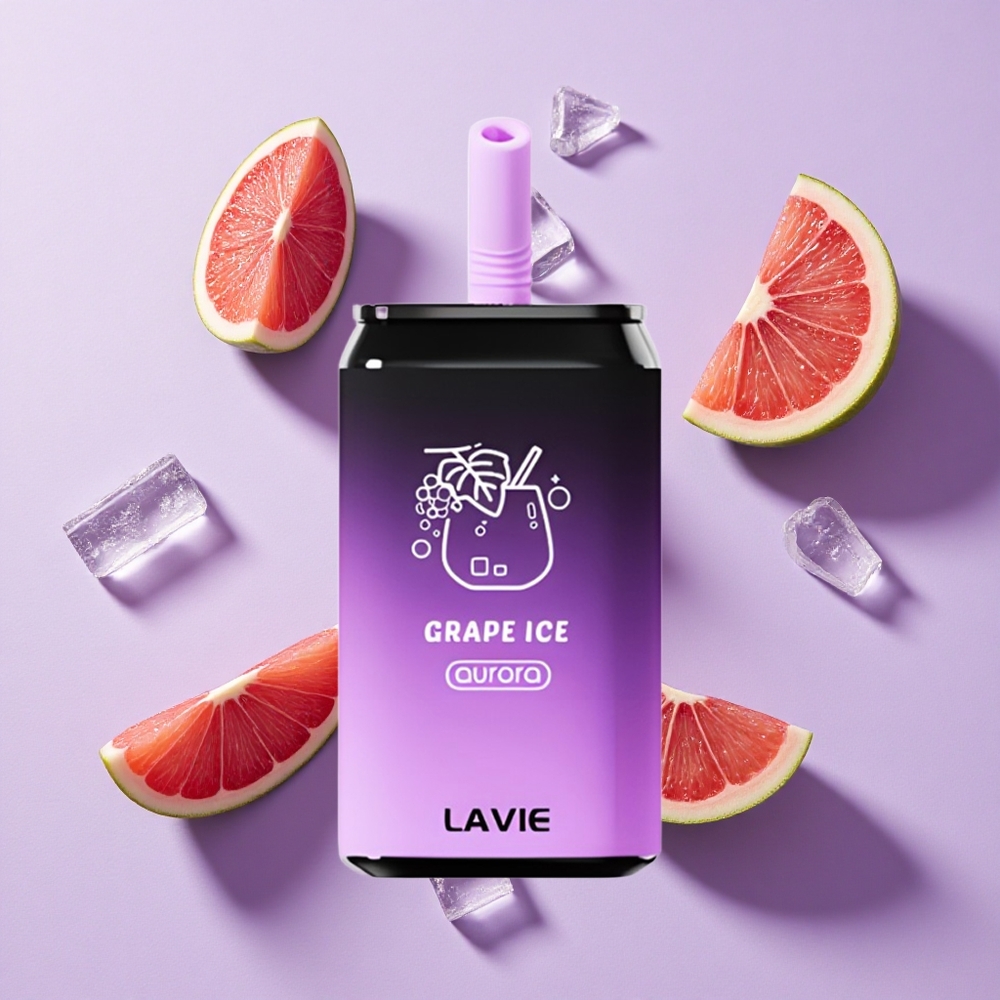 Lód Winogronowy LAVIE Aurora 11000 Puffs 22ML Poland vape wholesale