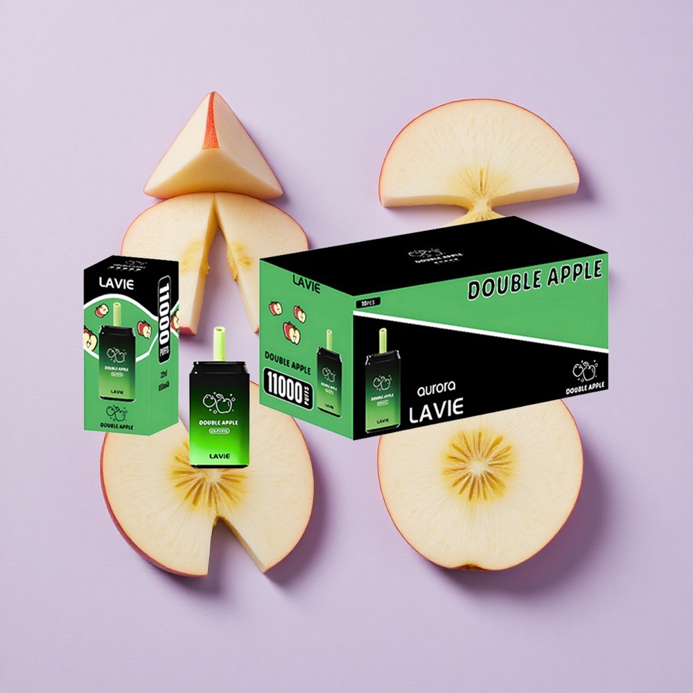 Podwójne Jabłko LAVIE Aurora 11000 Puffs 22ML Poland vape wholesale