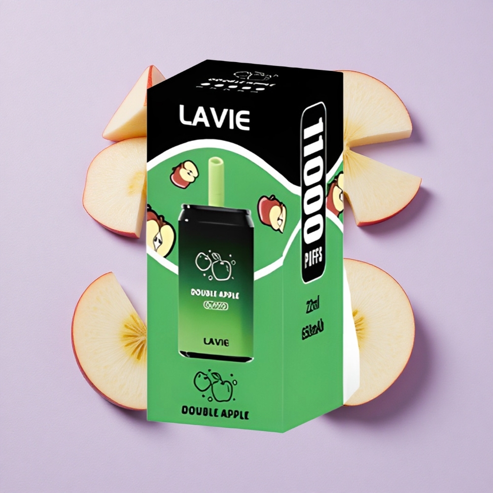 Podwójne Jabłko LAVIE Aurora 11000 Puffs 22ML Poland vape wholesale