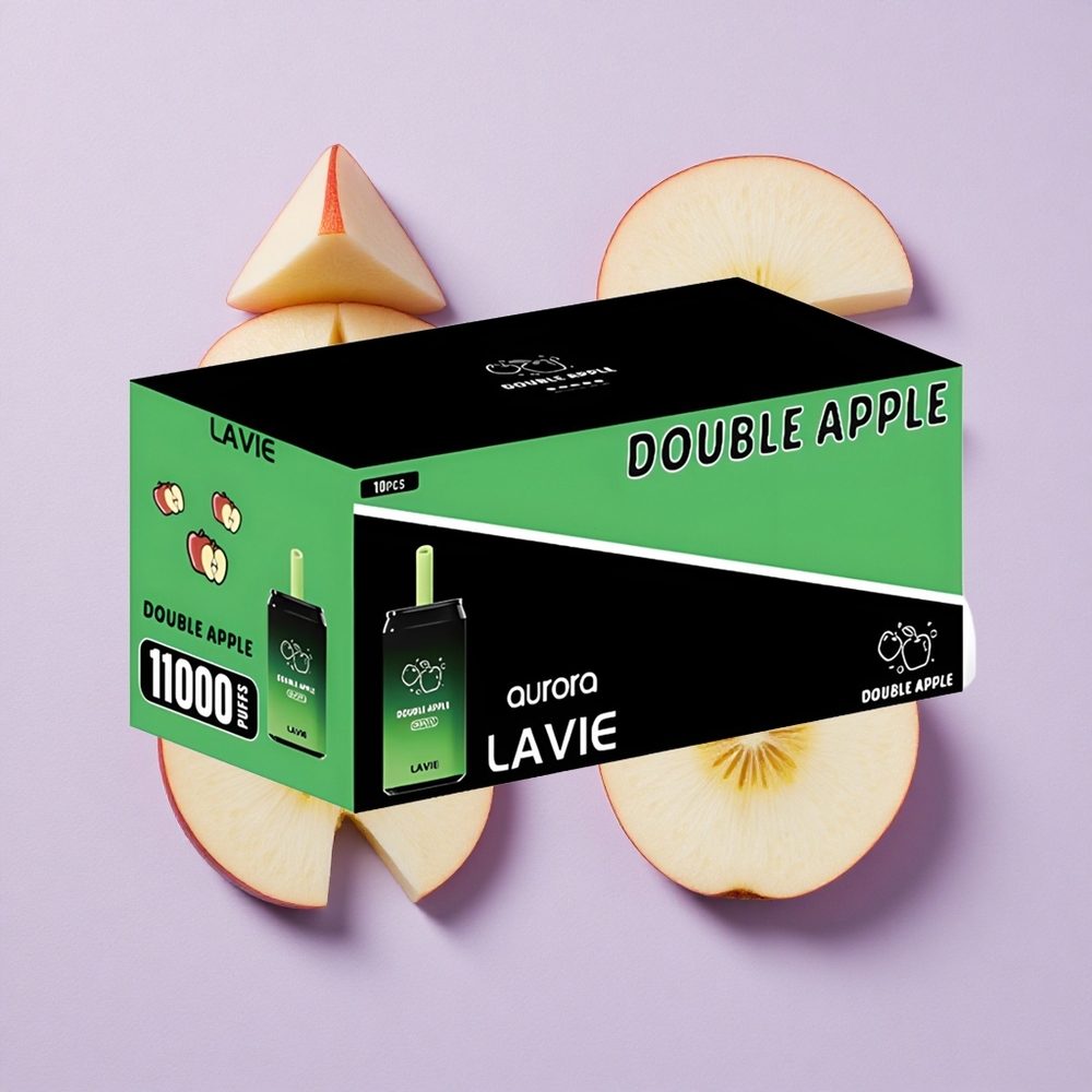 Podwójne Jabłko LAVIE Aurora 11000 Puffs 22ML Poland vape wholesale