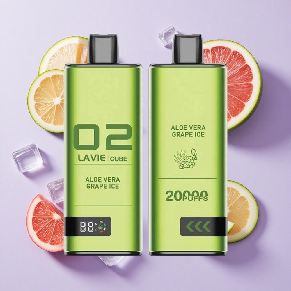 Aloes Winogrono Lód Lavie Cube 20000 Puffs Poland vape wholesale