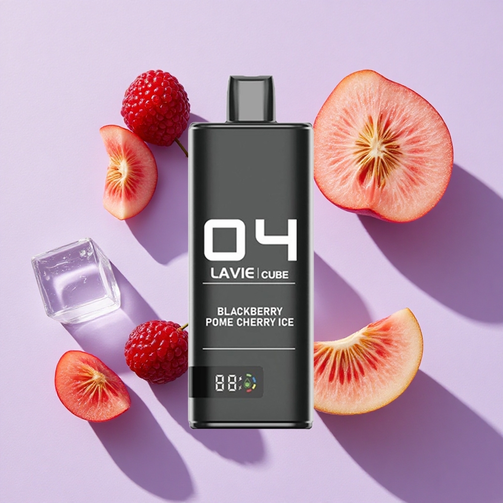 Jeżyna Granat Wiśnia Lód Lavie Cube 20000 Zaciągnięć Jednorazowy Vape Poland vape wholesale