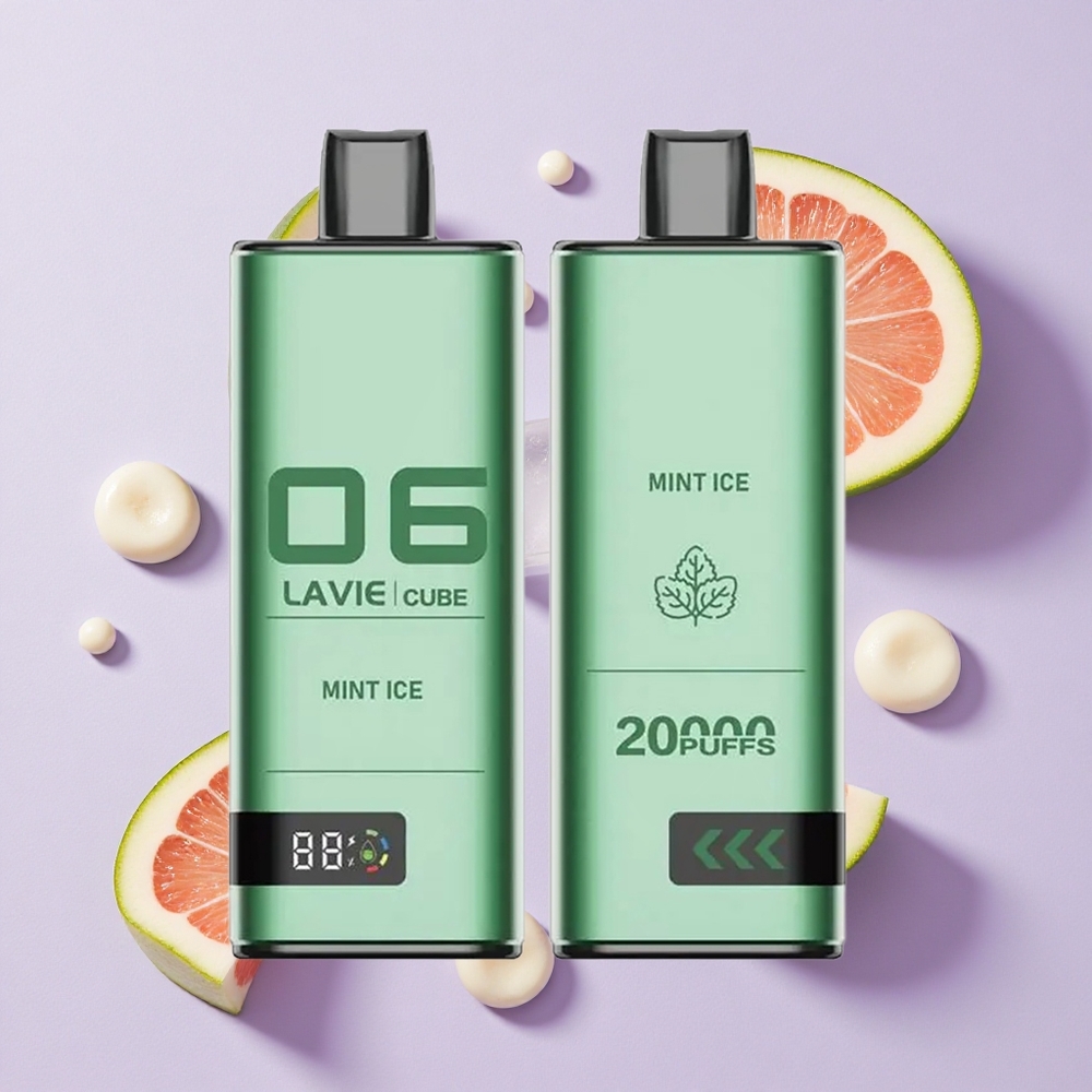 Miętowy Lód Lavie Cube 20000 Zaciągnięć Polska Hurtownia Vape