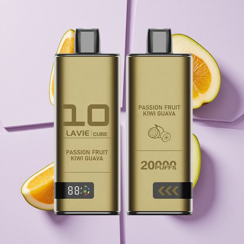 Passion Fruit Kiwi Guava Lavie Cube 20000 Puffs Poland vape wholesale