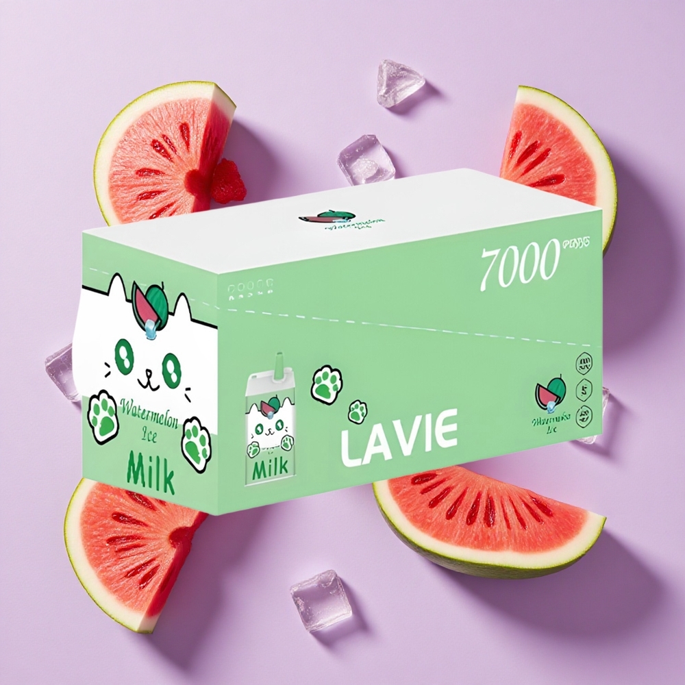Arbuzowy Lód LAVIE Milk 7000 Puffs 16ML Poland vape wholesale