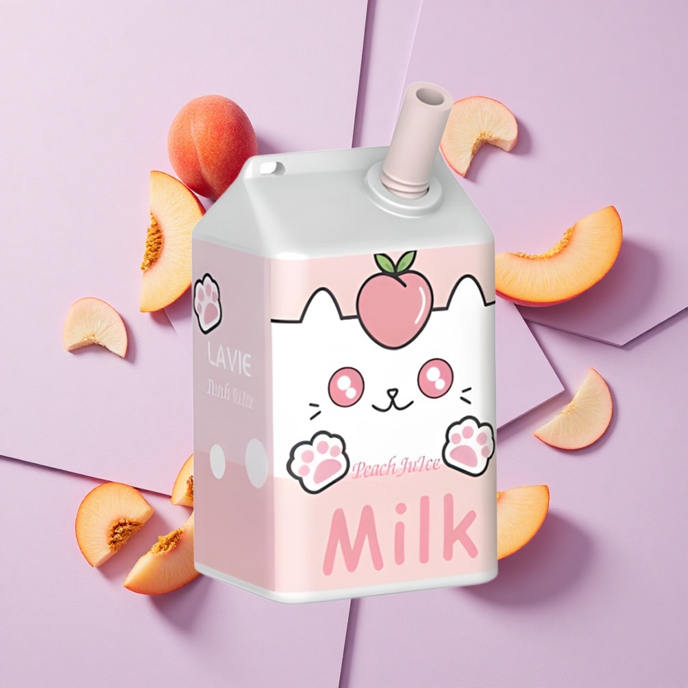 Brzoskwiniowy Sok LAVIE Milk 7000 Puffs 16ML Poland vape wholesale