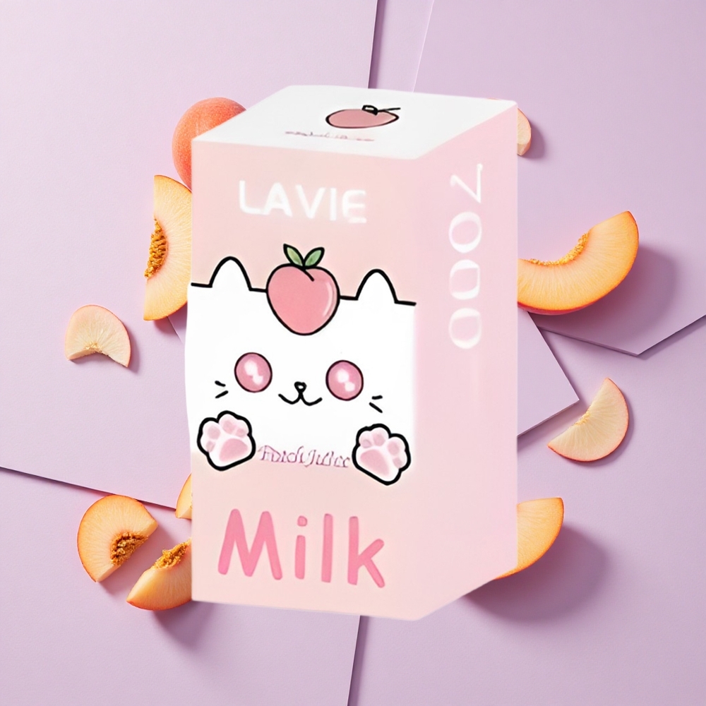 Brzoskwiniowy Sok LAVIE Milk 7000 Puffs 16ML Poland vape wholesale