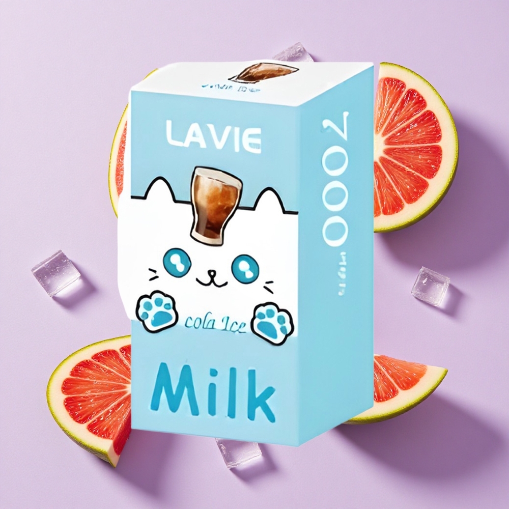 Cola Lód LAVIE Milk 7000 Puffs 16ML Poland vape wholesale