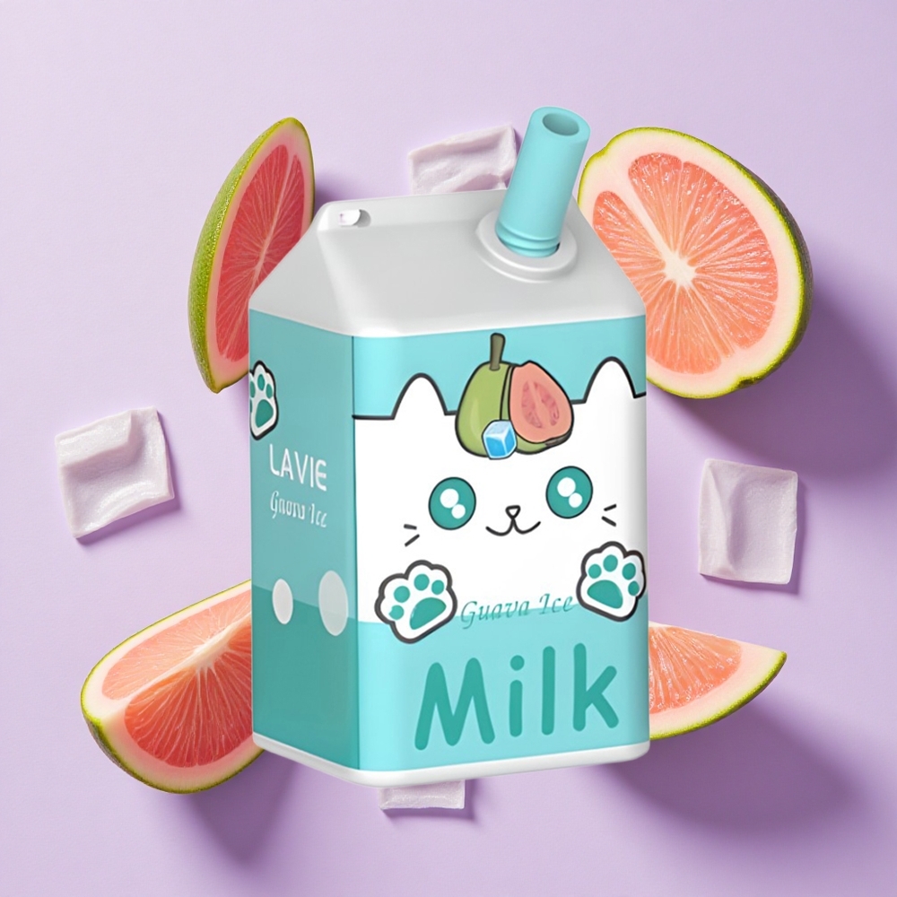 Guawa Lód LAVIE Milk 7000 Puffs 16ML Poland vape wholesale