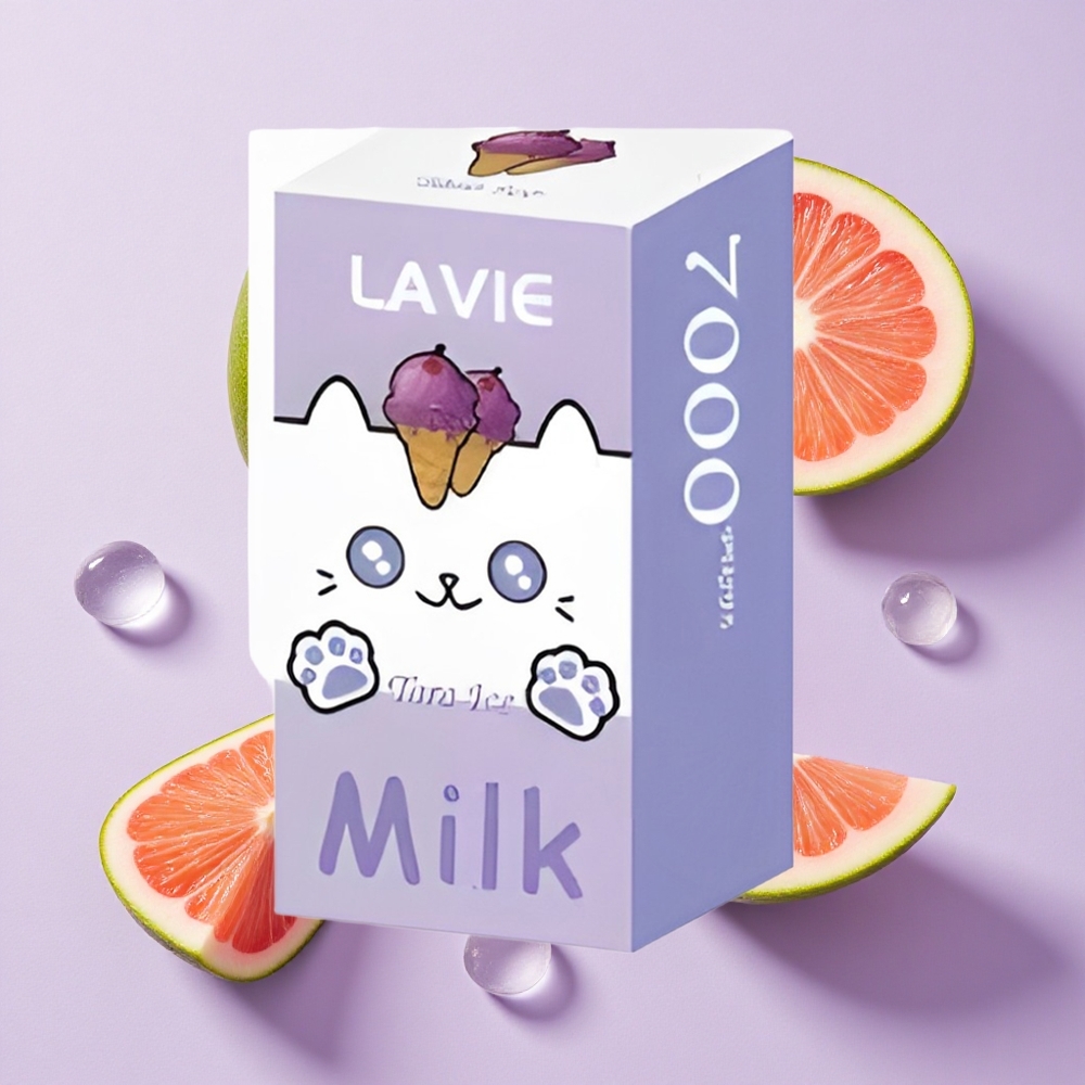 Lód Taro LAVIE Milk 7000 Puffs 16ML Poland vape wholesale