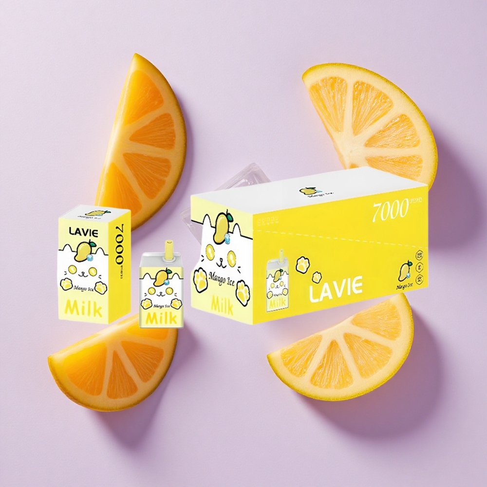 Mango Lód LAVIE Milk 7000 Puffs 16ML Poland vape wholesale