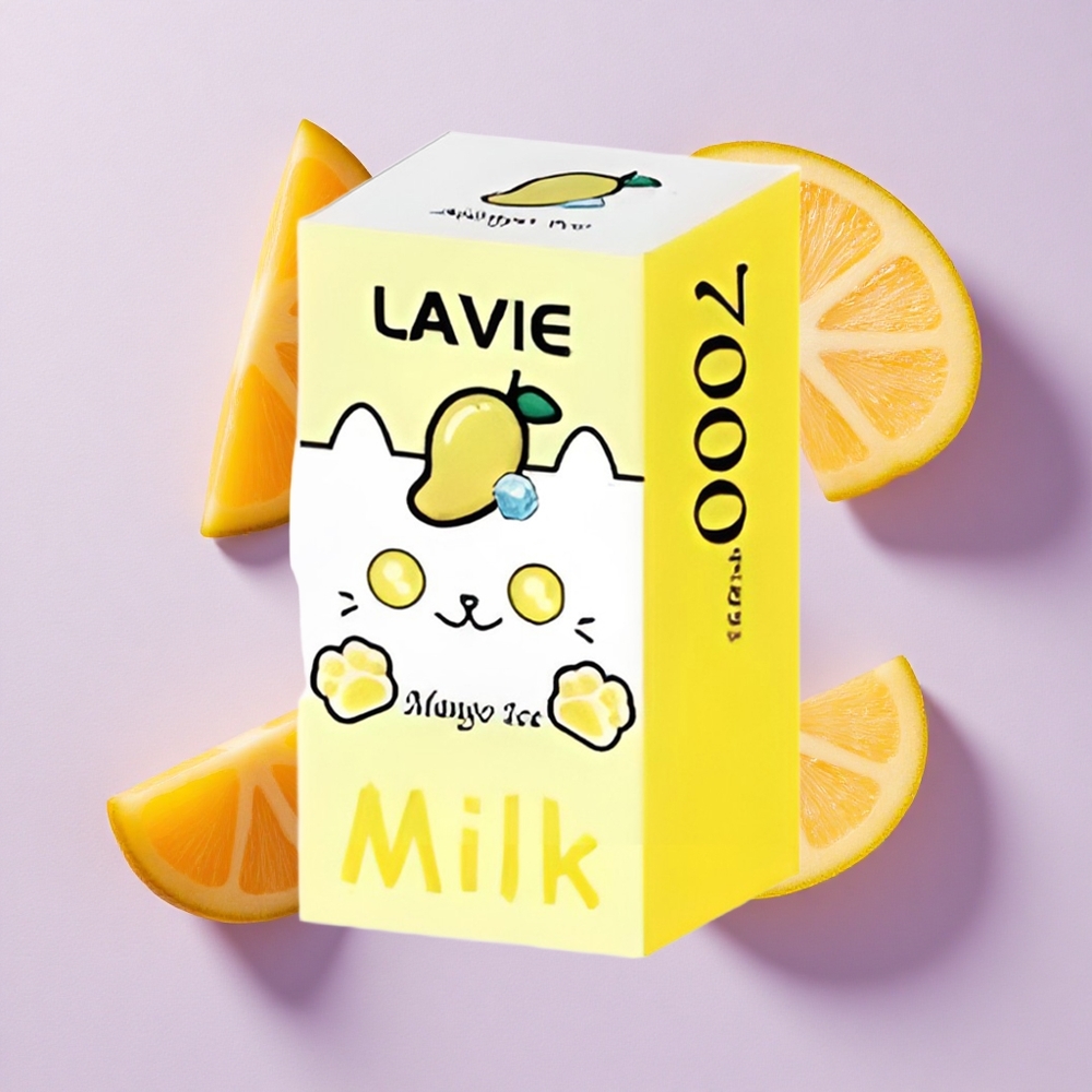 Mango Lód LAVIE Milk 7000 Puffs 16ML Poland vape wholesale