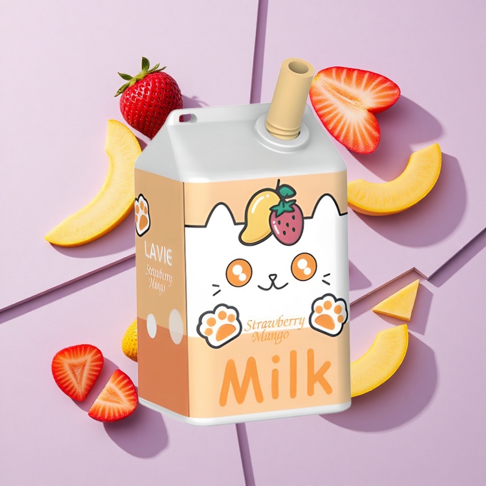 Truskawka Mango LAVIE Milk 7000 Puffs 16ML Poland vape wholesale