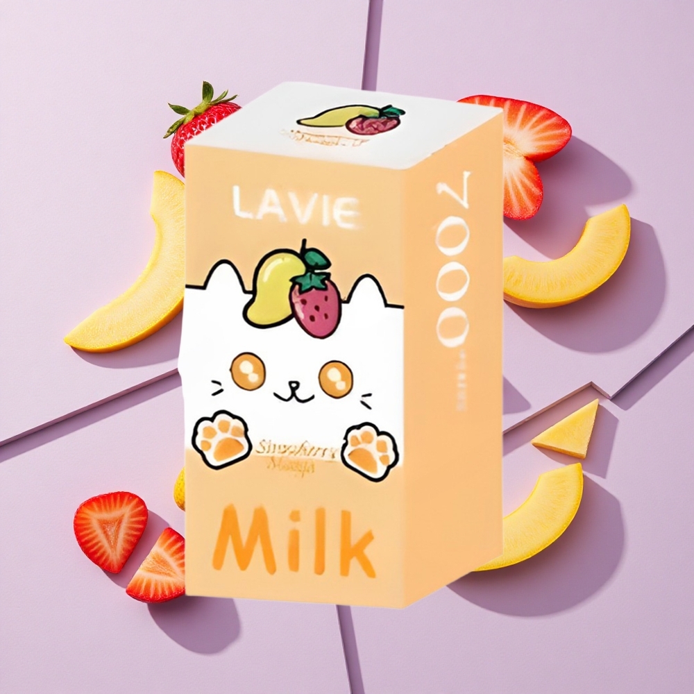 Truskawka Mango LAVIE Milk 7000 Puffs 16ML Poland vape wholesale
