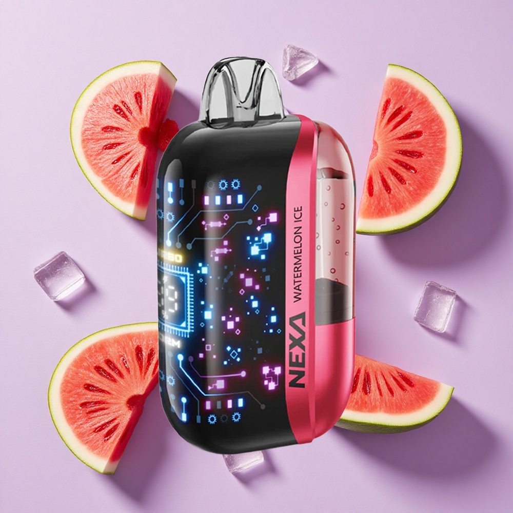 Arbuzowy Lód NEXA Ultra 50000 Puffs Wyświetlacz 3D Poland vape wholesale
