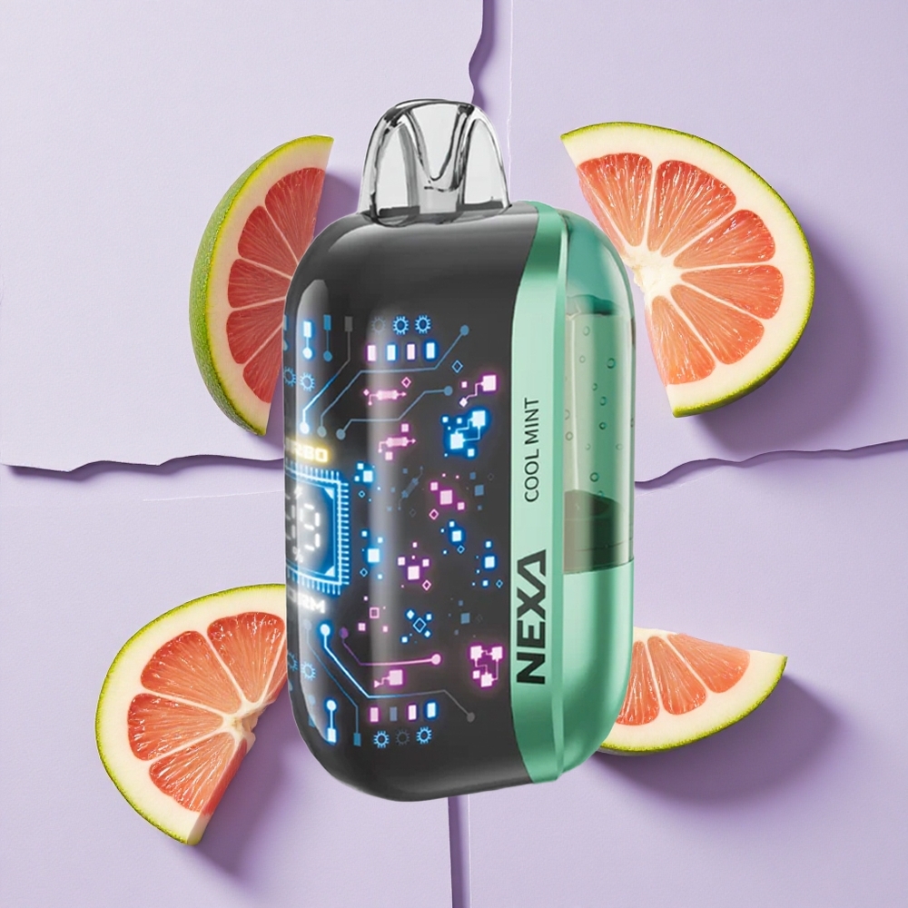 Miętowy Chłód NEXA Ultra 50000 Puffs Wyświetlacz Ekranu Poland vape wholesale