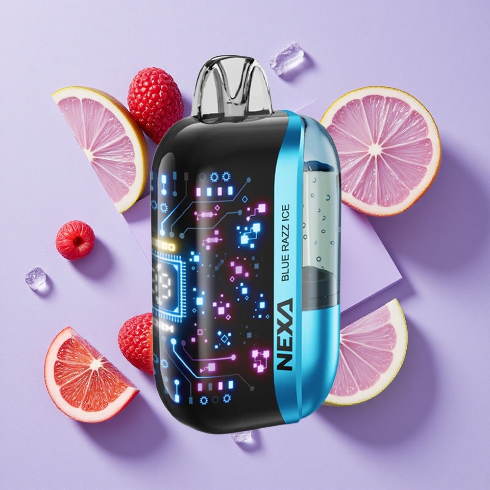 Niebieska Malina Lód NEXA Ultra 50000 Puffs 20ml Poland vape wholesale