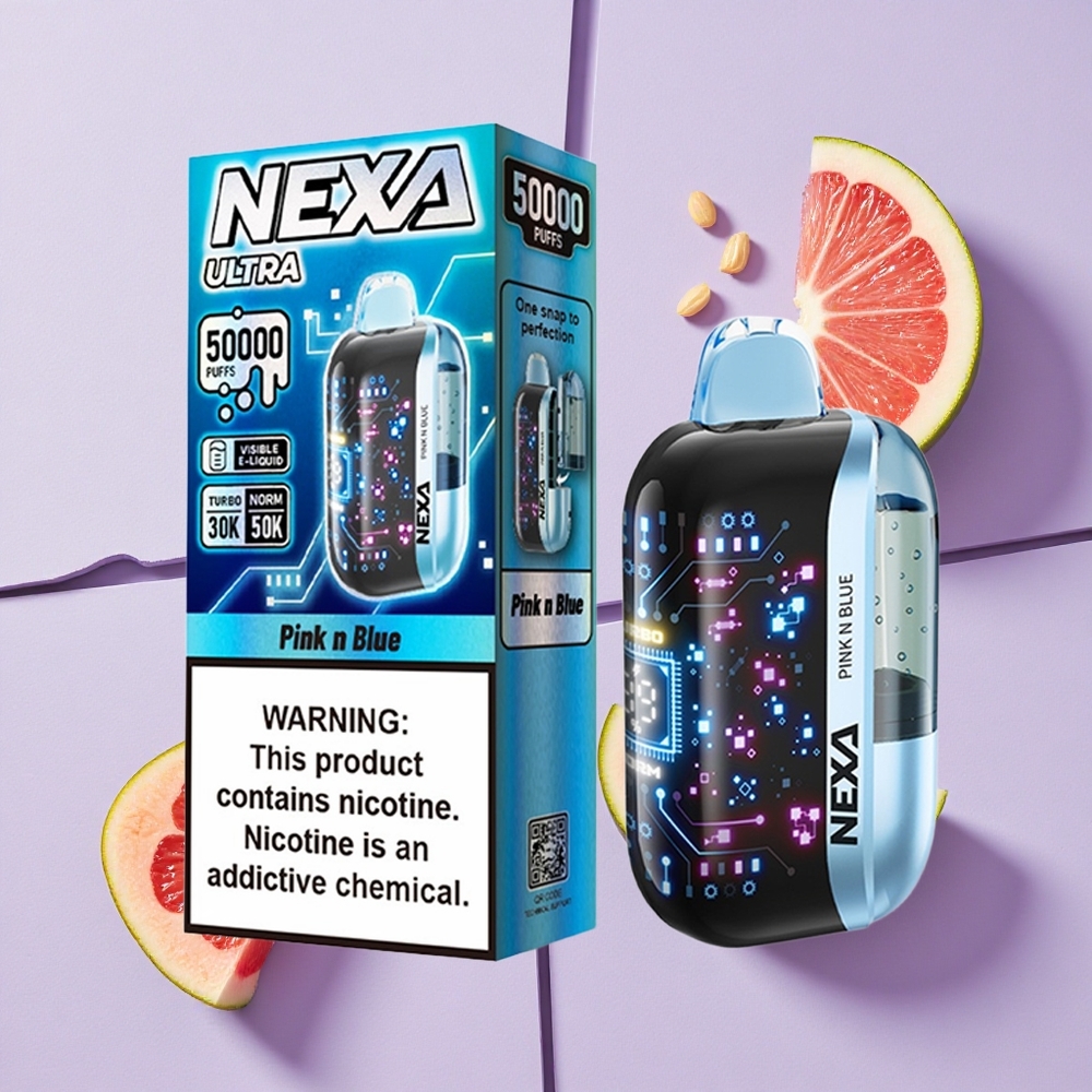 Różowy i Niebieski NEXA Ultra 50000 Puffs 20ml Poland vape wholesale