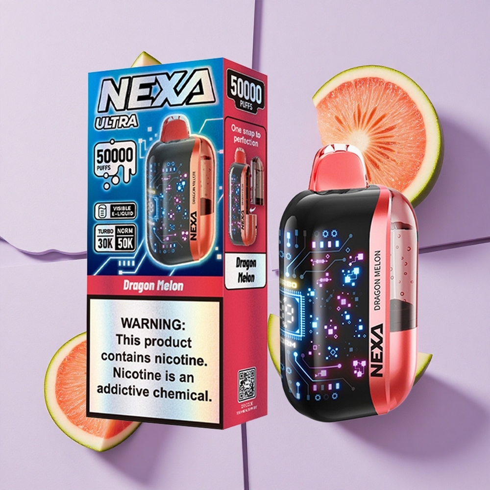 Smoczy Arbuz NEXA Ultra 50000 Puffs Typ-C Poland vape wholesale