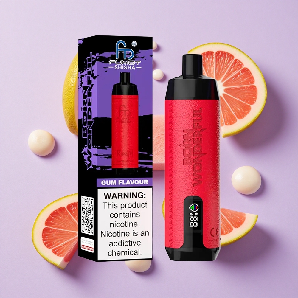 Guma Smak Kombinacja RandM Fumot 10000 Puffs LED Wskaźnik Poland vape wholesale