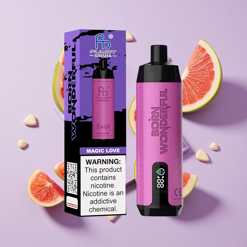 Magiczna Miłość RandM Fumot Shisha 10000 Puffs Typ-C Poland vape wholesale