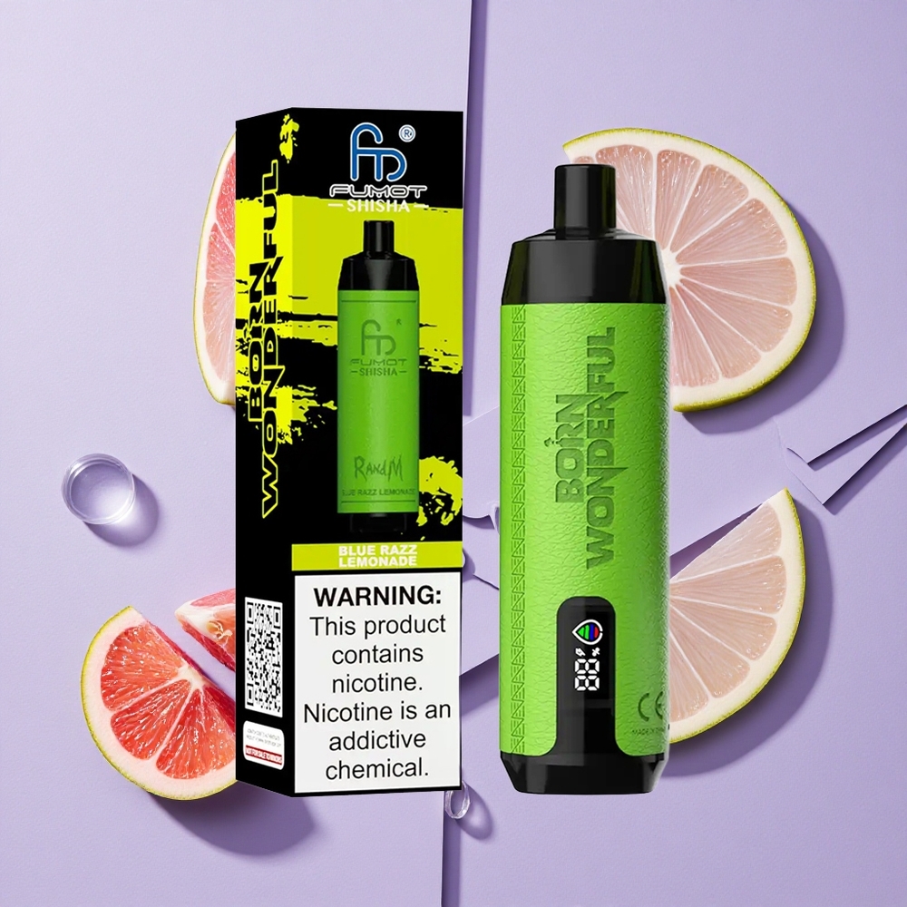 Niebieska Malina Lemonada RandM Fumot 10000 Puffs 18ml Poland vape wholesale