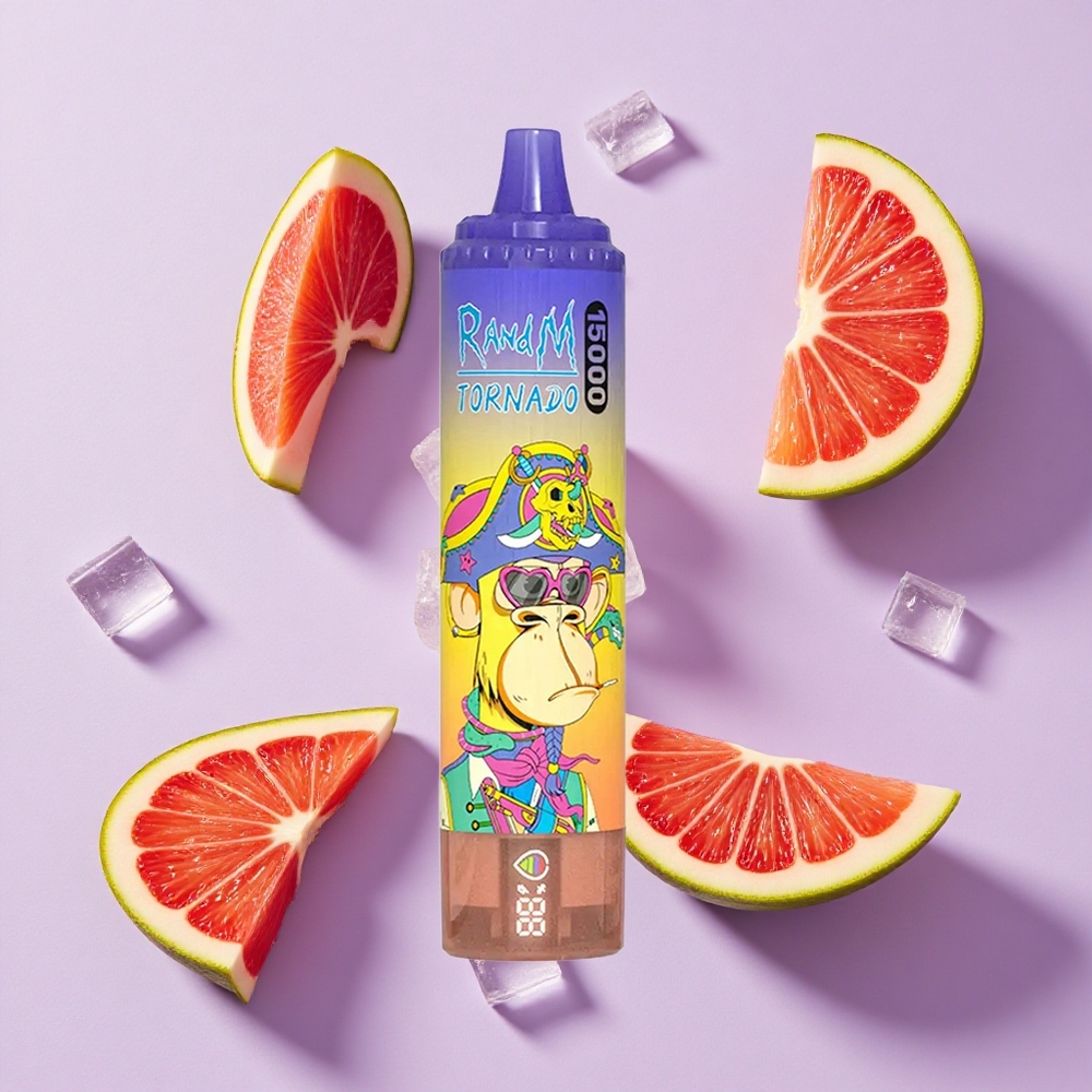 Cola Lód RandM Fumot Tornado 15000 Puffs LCD Poland vape wholesale