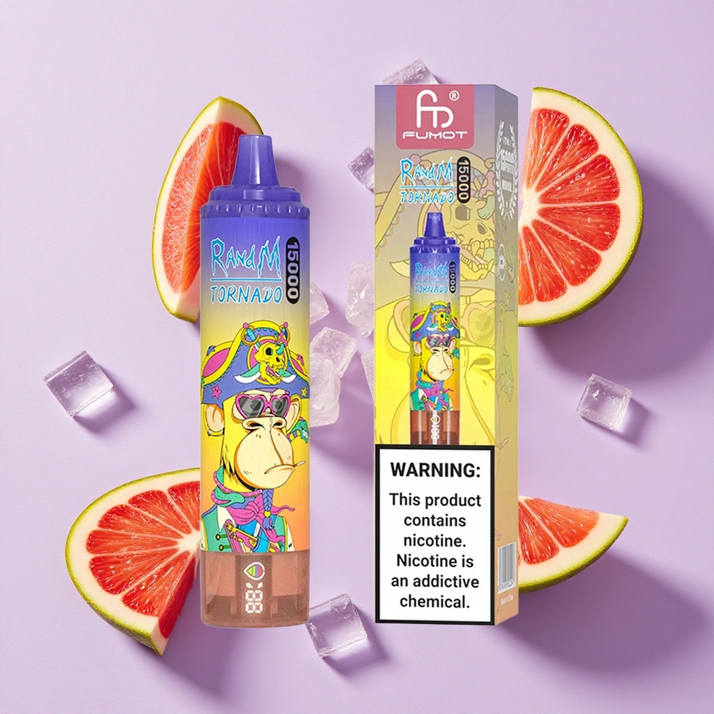 Cola Lód RandM Fumot Tornado 15000 Puffs LCD Poland vape wholesale