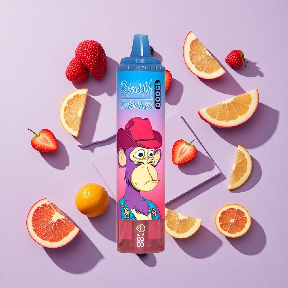 Mieszane Jagody RandM Fumot Tornado 15000 Puffs Typ-C Poland vape wholesale