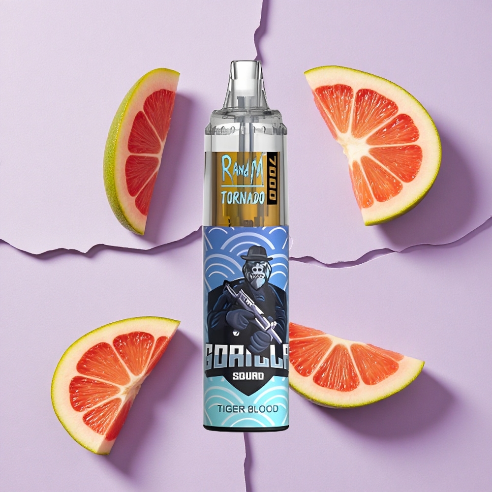 Krew Tygrysa RandM Fumot Tornado 7000 Pufów Mesh Coil Poland vape wholesale