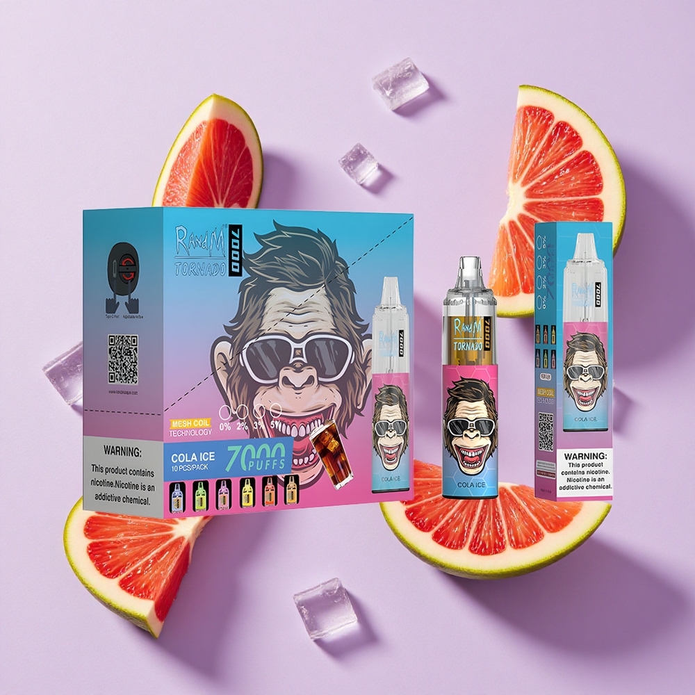 Lód Cola RandM Fumot Tornado 7000 Puffs Poland vape wholesale