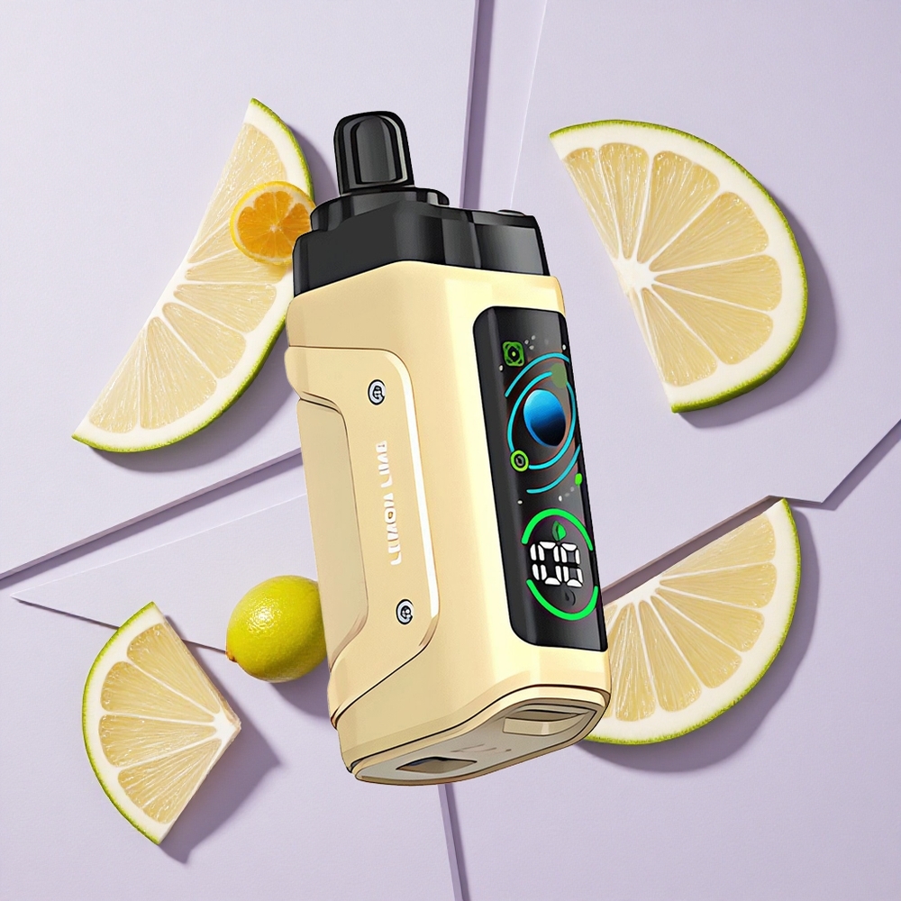 Cytrynowo-Limonkowy Razz Bar 45000 Puffs Jednorazowy Waporyzator z Typem-C Poland vape wholesale