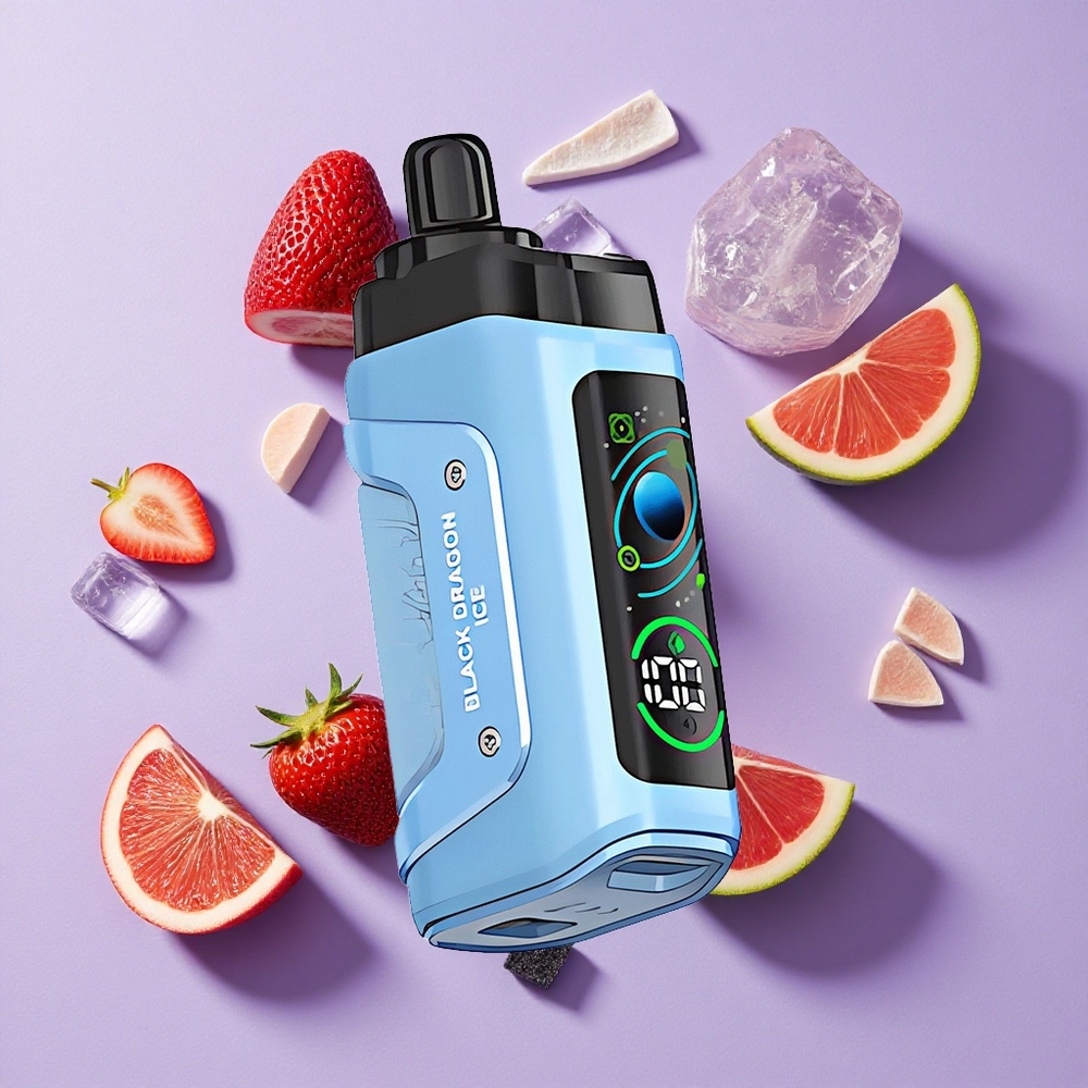 Czarna Smocza Jagoda Razz Bar 45000 Puffs Poland vape wholesale