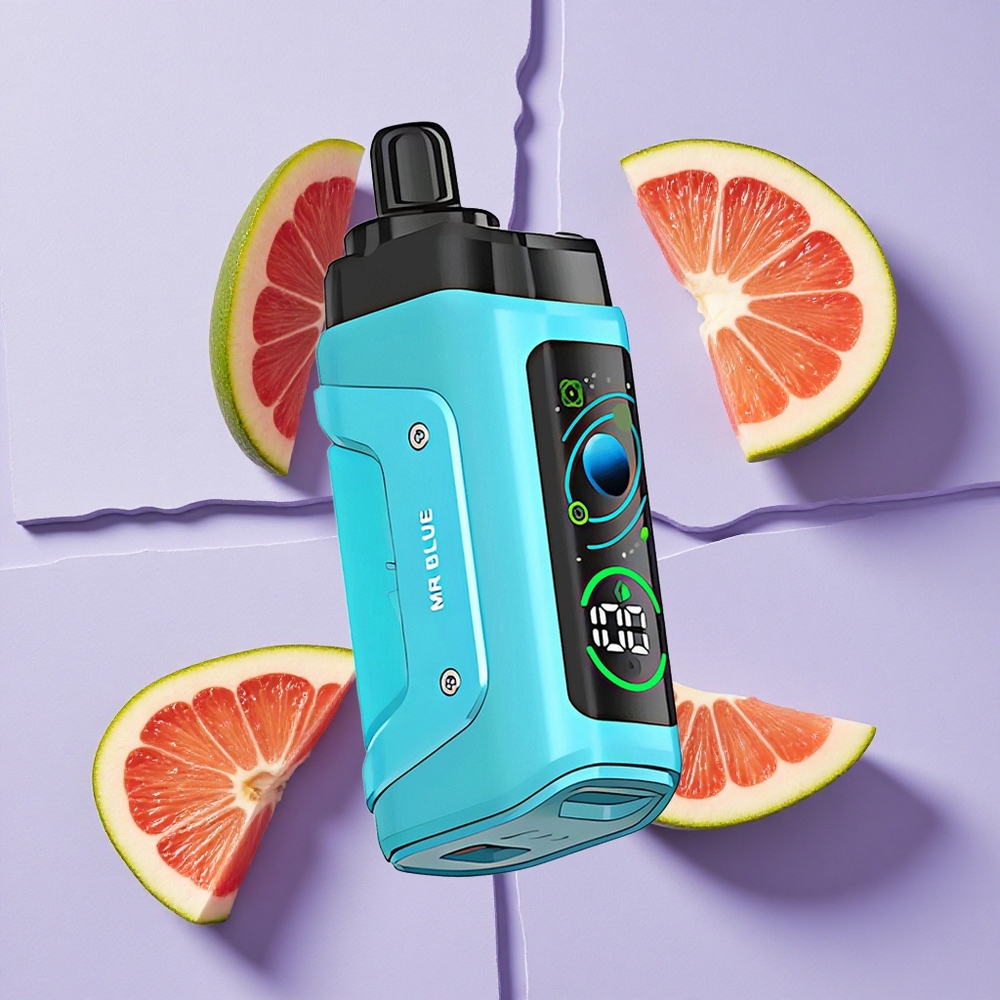 Kombinacja Smakowa Niebieski Mr Razz Bar 45000 Puffs Typ-C Ładowalny Poland vape wholesale