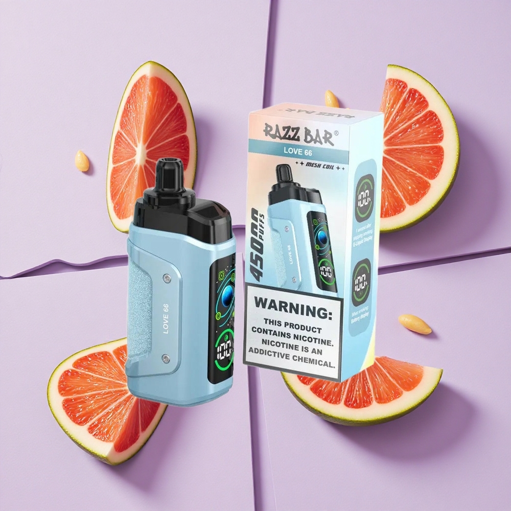 Malinowa Miłość Razz Bar 45000 Puffs Regulowany Przepływ Powietrza Poland vape wholesale