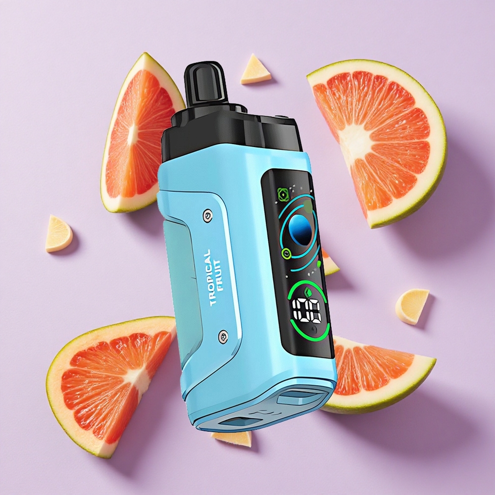 Owoc Tropikalny Razz Bar 45000 Puffs z Regulacją Przepływu Powietrza Poland vape wholesale