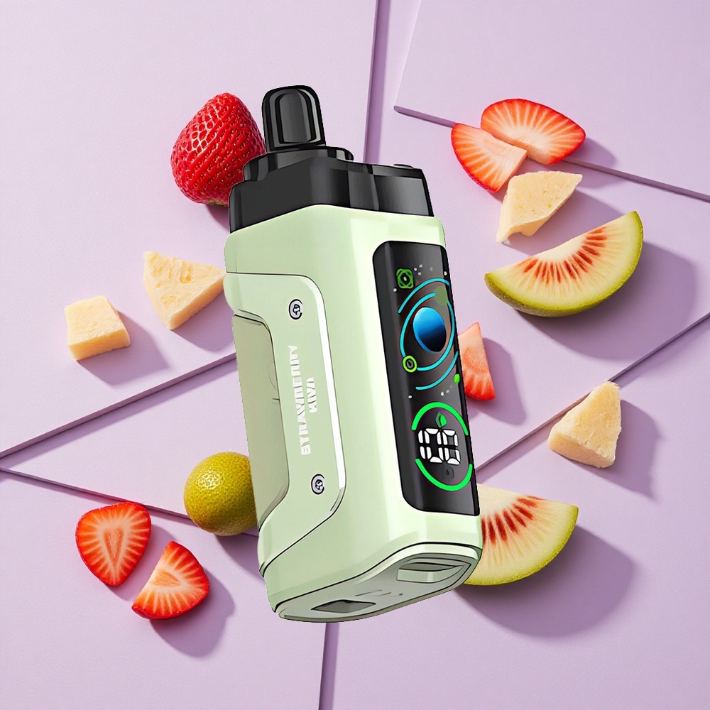 Truskawka Kiwi Razz Bar 45000 Puffs z Regulacją Przepływu Powietrza Poland vape wholesale