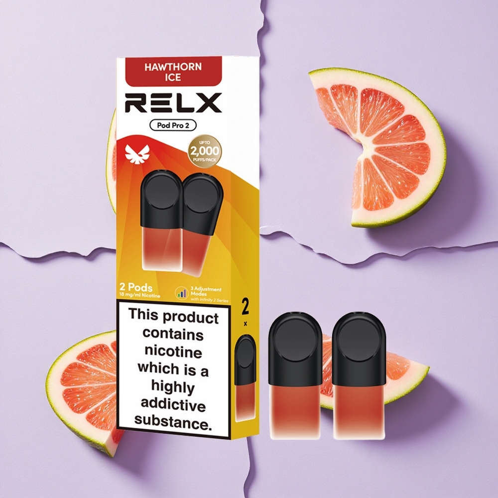 Głóg Lód RELX Pod Pro 2 600 Puffs 1.8% Nikotyny Poland vape wholesale