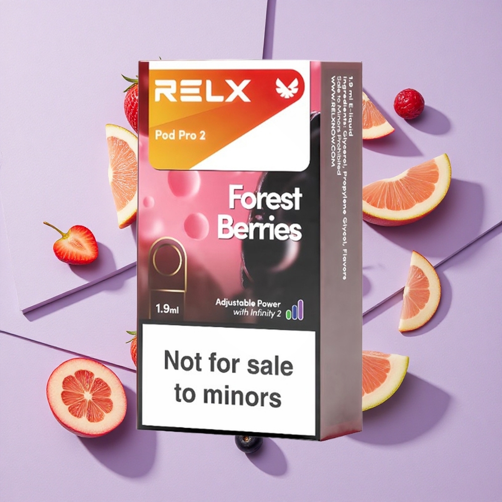 Leśne Jagody RELX Pod Pro 2 600 Puffs Bez Nikotyny Poland vape wholesale