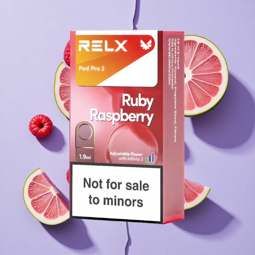 Niebieska Malina RELX Pod Pro 2 600 zaciągnięć Poland vape wholesale