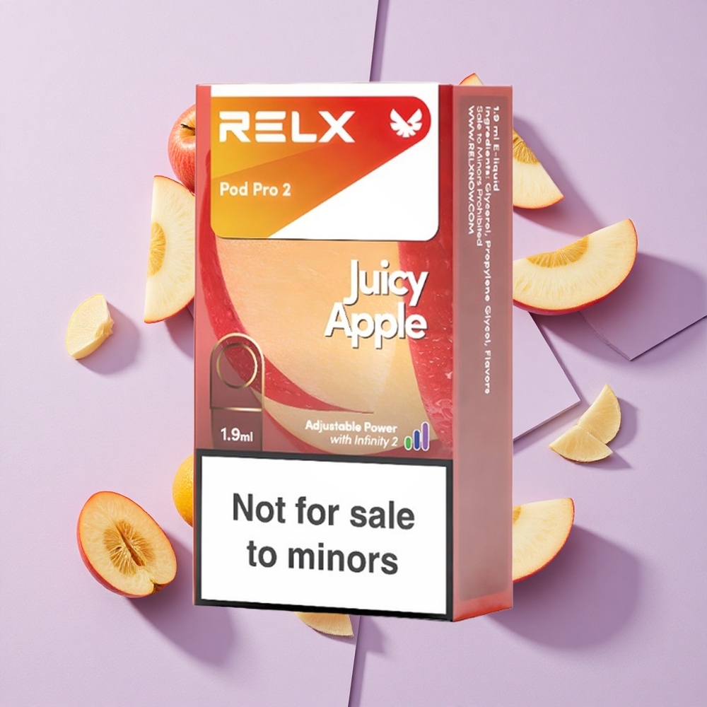 Soczyste Jabłko RELX Pod Pro 2 600 Puffs 0% Nikotyny Poland vape wholesale