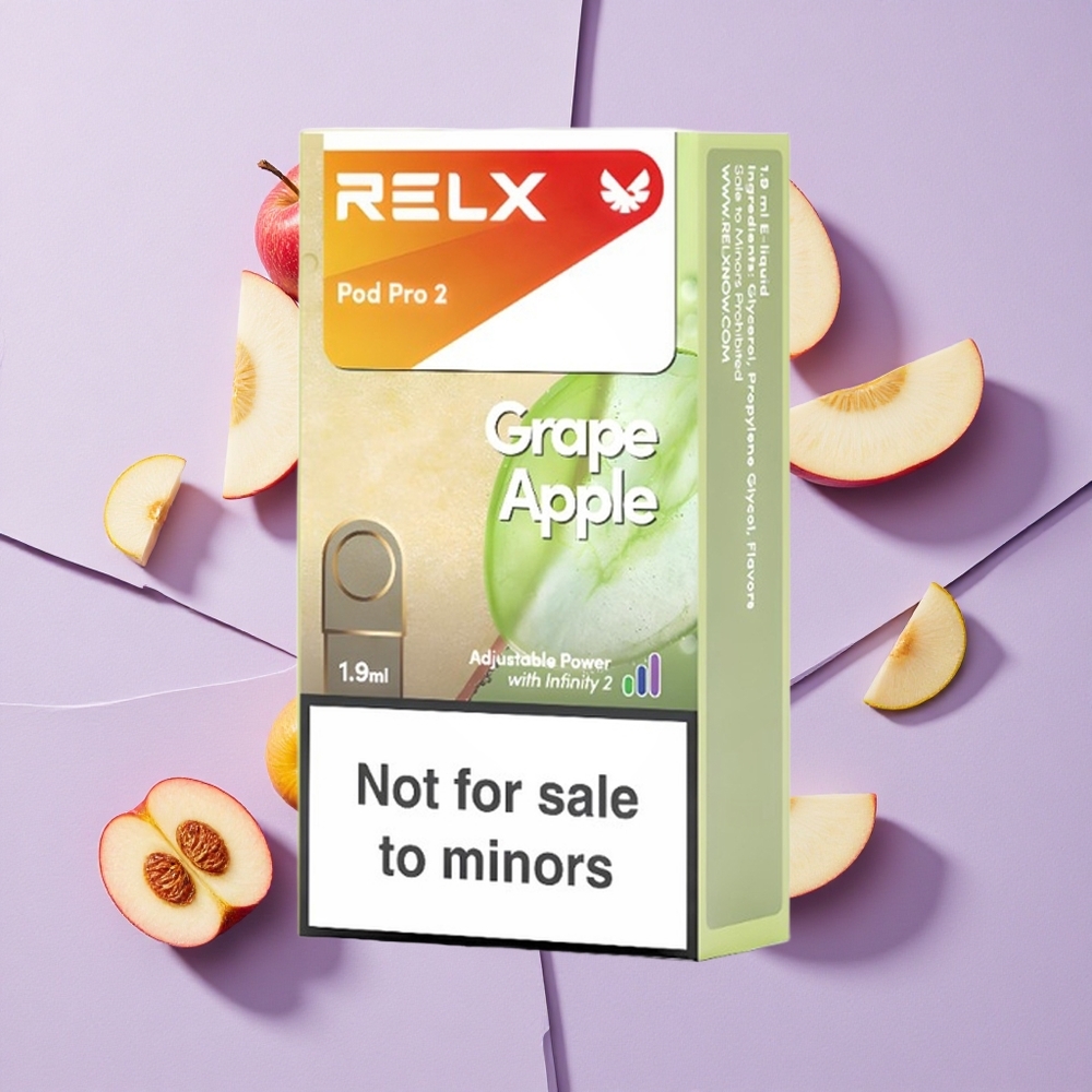 Winorośli Jabłko RELX Pod Pro 2 600 Puffs 0% Nikotyny Poland vape wholesale