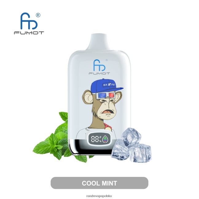 Fumot Original RandM Digital Box Urządzenie do waporyzacji z baterią i wyświetlaczem cieczy o pojemności 12000 624VFR11 różowa lemoniada - RandM Vape Online