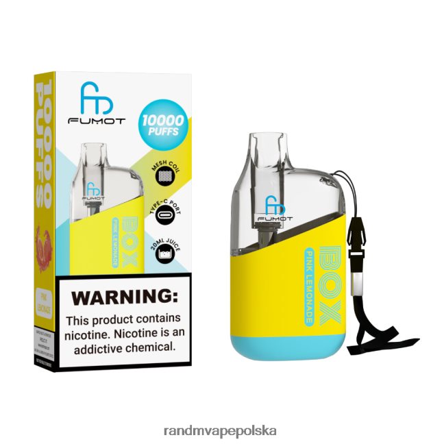 Fumot Original RandM Tornado Box 10000 urządzenie do waporyzacji z kontrolą przepływu powietrza 1 szt 624VFR97 kiwi, marakuja, gujawa - RandM Tornado Warszawa