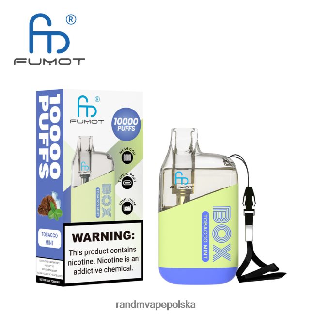 Fumot Original RandM Tornado Box 10000 urządzenie do waporyzacji z kontrolą przepływu powietrza 1 szt 624VFR97 kiwi, marakuja, gujawa - RandM Tornado Warszawa