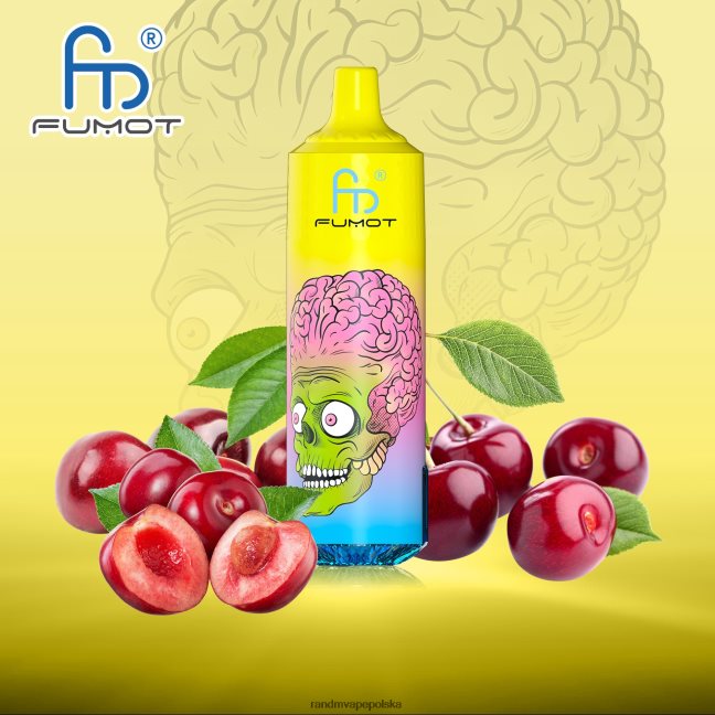 Fumot RandM Tornado Urządzenie vape 9000 pro z baterią i wyświetlaczem ejuice w wersji 1 624VFR187 wiśnia - RandM Tornado Warszawa