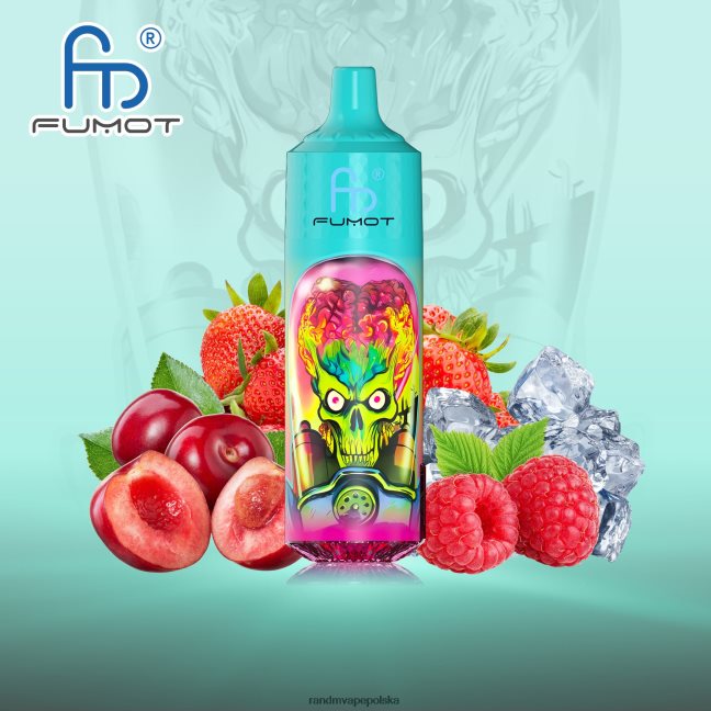 Fumot RandM Tornado Urządzenie vape 9000 pro z baterią i wyświetlaczem ejuice w wersji 1 624VFR199 lód truskawkowo-malinowy - RandM Tornado Cena