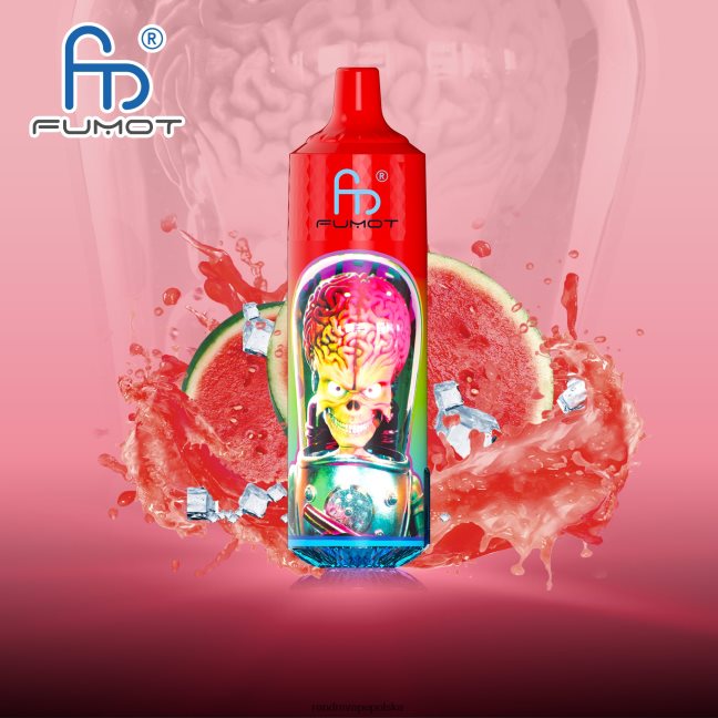 Fumot RandM Tornado Urządzenie vape 9000 pro z baterią i wyświetlaczem ejuice w wersji 1 624VFR203 lód arbuzowy - RandM Tornado Polska