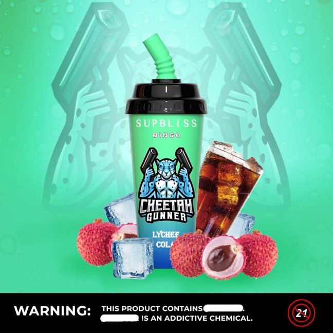 RandM Supbliss Bingo Urządzenie vape pod 8000 1szt 624VFR264 cola liczi - RandM Opinie