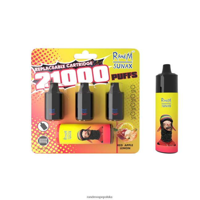 RandM Sunax 21000 wymienny moduł kontroli przepływu powietrza 1 szt 624VFR269 różowa lemoniada - RandM Tornado Cena